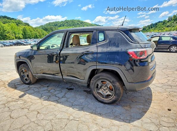 3C4NJDAB5JT480275 2018 JEEP COMPASS Черный Задняя левая четверть
