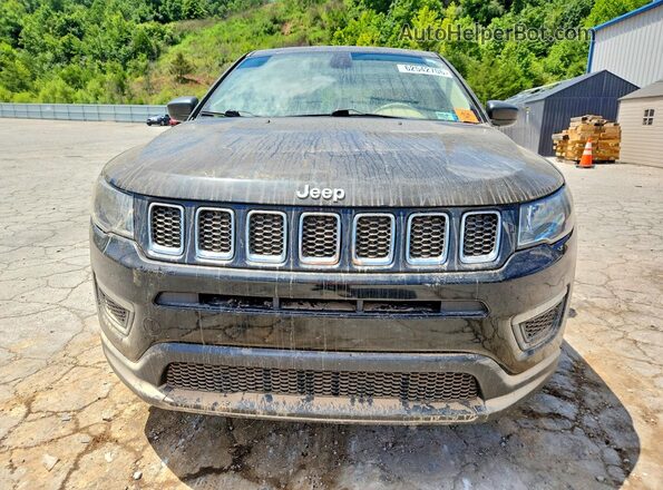 3C4NJDAB5JT480275 2018 JEEP COMPASS Черный Вид спереди