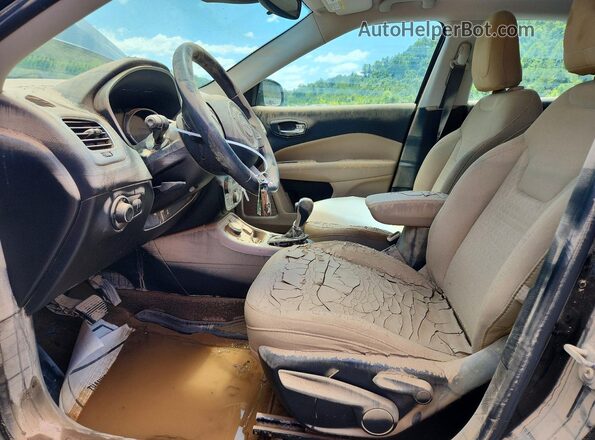 3C4NJDAB5JT480275 2018 JEEP COMPASS Черный Вид салона спереди