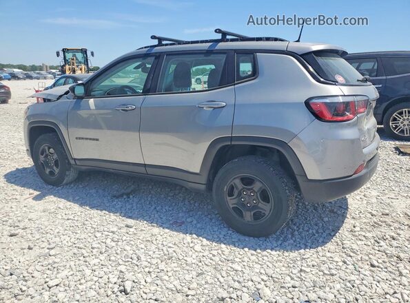 3C4NJDAB5LT210174 2020 JEEP COMPASS Silver Trasero izquierdo