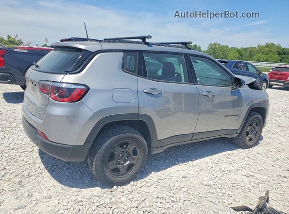3C4NJDAB5LT210174 2020 JEEP COMPASS Silver Trasero derecho