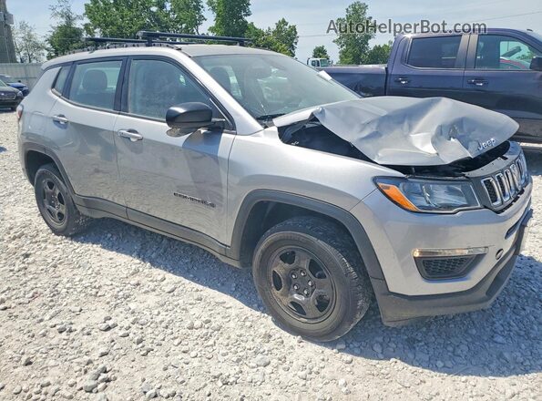 3C4NJDAB5LT210174 2020 JEEP COMPASS Silver Delantero derecho