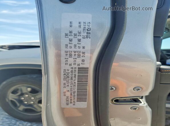 3C4NJDAB5LT210174 2020 JEEP COMPASS Silver Vista de la etiqueta del VIN