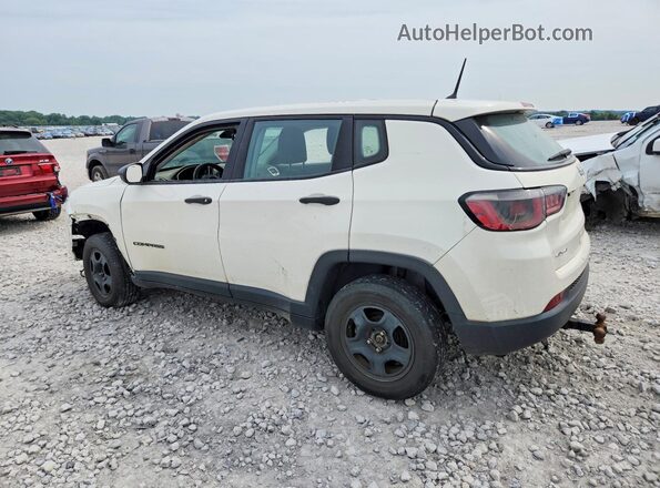 3C4NJDAB6JT177182 2018 JEEP COMPASS Белый Задняя левая четверть