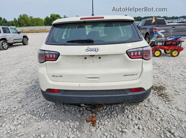 3C4NJDAB6JT177182 2018 JEEP COMPASS Белый Вид сзади