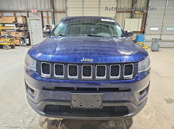 3C4NJDAB6MT578347 2021 JEEP COMPASS Blue Vista frontal
