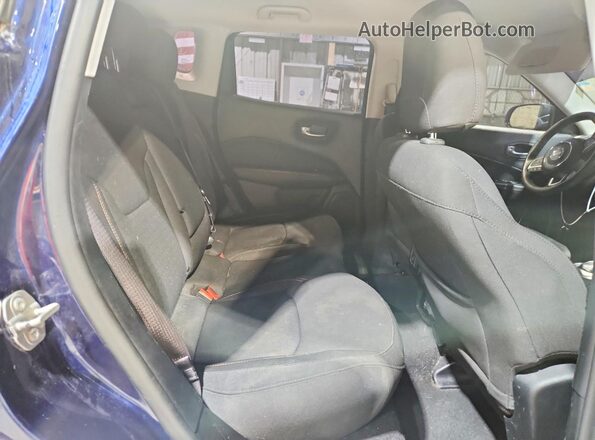 3C4NJDAB6MT578347 2021 JEEP COMPASS Blue Vista interior trasera