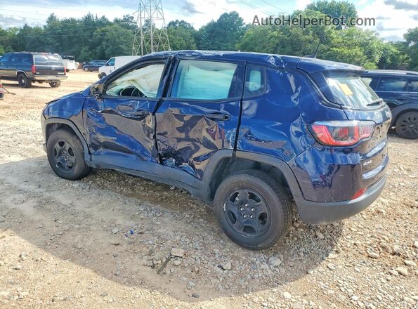 3C4NJDAB7LT208927 2020 JEEP COMPASS Blue უკანა მარცხენა