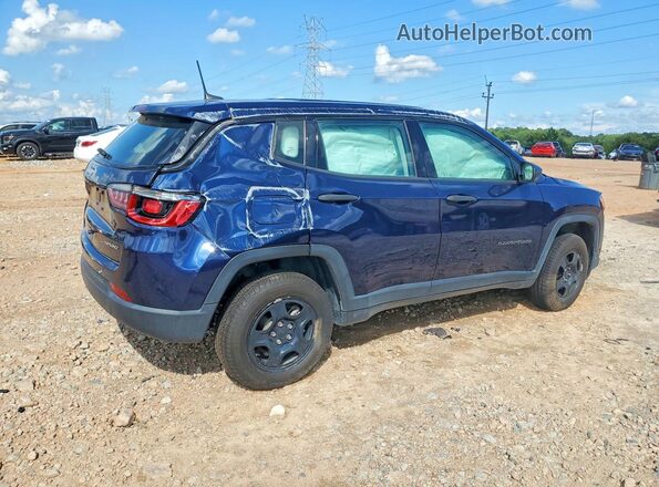 3C4NJDAB7LT208927 2020 JEEP COMPASS Blue უკანა მარჯვენა
