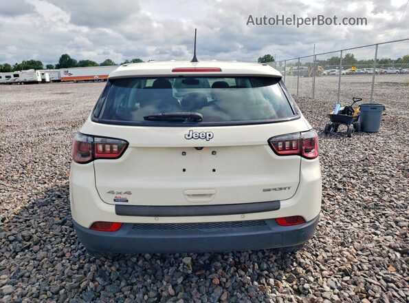 3C4NJDAB7LT244858 2020 JEEP COMPASS White Widok z tyłu