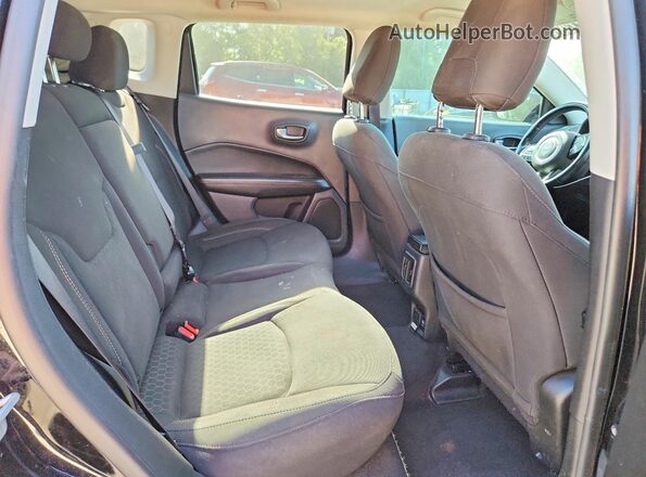 3C4NJDAB7LT245847 2020 JEEP COMPASS Black Вид задньої частини салону