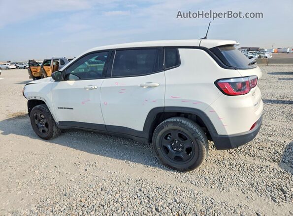 3C4NJDAB8JT307558 2018 JEEP COMPASS Белый Задняя левая четверть