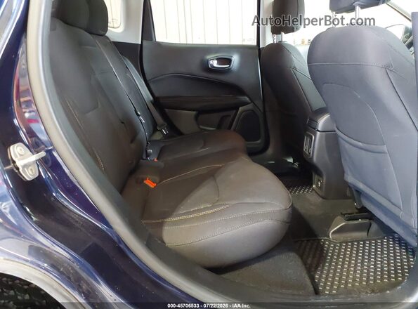 3C4NJDAB8JT392269 2018 JEEP COMPASS Blue Vista de la etiqueta del VIN