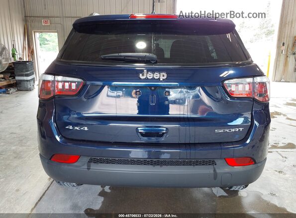 3C4NJDAB8JT392269 2018 JEEP COMPASS Blue 