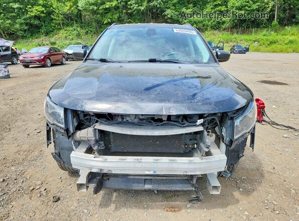 3C4NJDABXHT659616 2017 JEEP COMPASS Black Widok z przodu