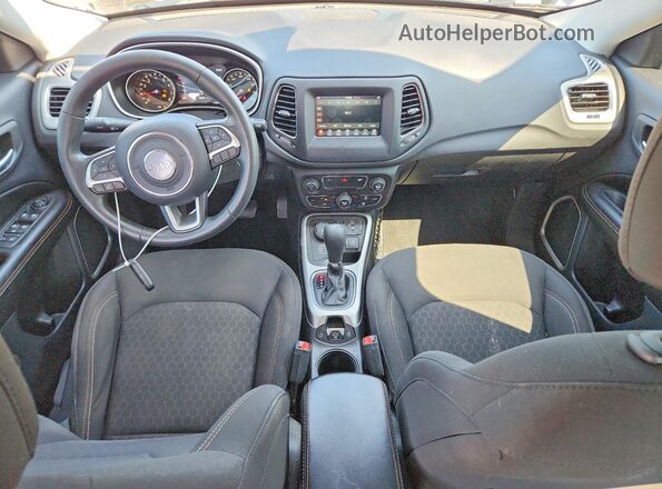 3C4NJDABXLT112600 2020 JEEP COMPASS Black Առջևի վահանակի տեսք