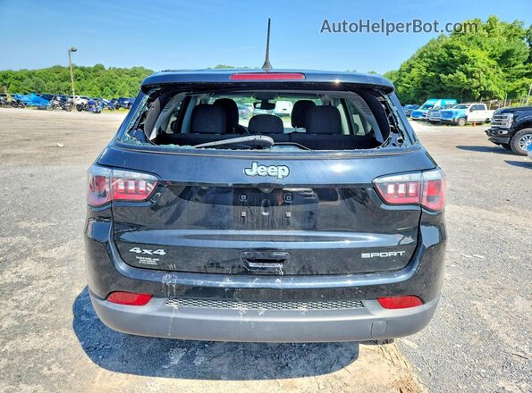 3C4NJDABXLT112600 2020 JEEP COMPASS Black Հետևի տեսք
