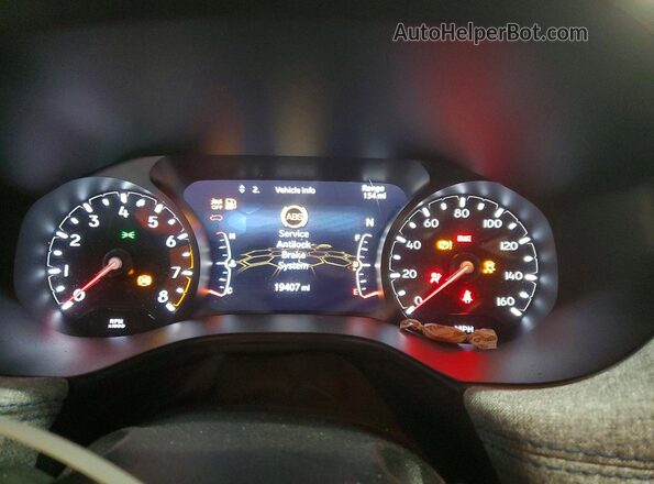3C4NJDAN1ST565965 2025 JEEP COMPASS Silver Вид щитка приладів