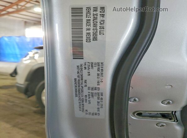 3C4NJDAN1ST565965 2025 JEEP COMPASS Silver Вид наклейки з VIN-кодом