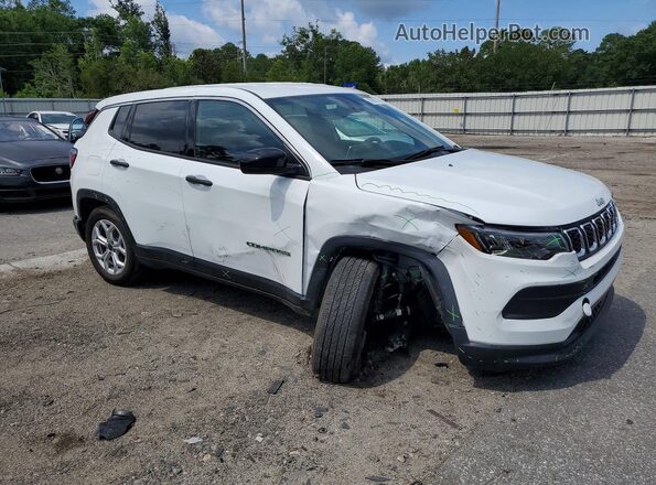 3C4NJDAN2ST515625 2025 JEEP COMPASS White Передня права чверть