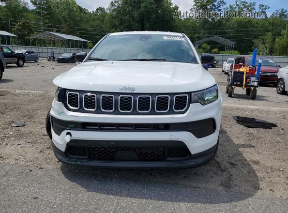 3C4NJDAN2ST515625 2025 JEEP COMPASS White Вид спереду