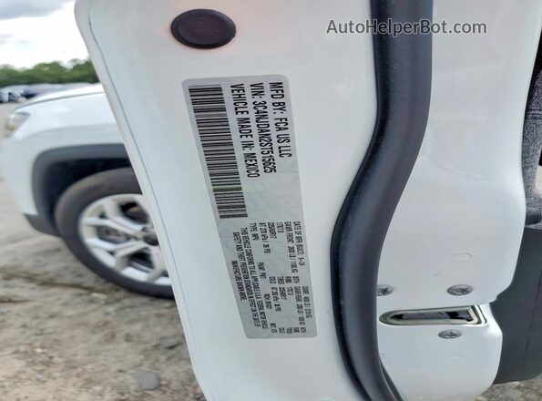 3C4NJDAN2ST515625 2025 JEEP COMPASS White Вид наклейки з VIN-кодом