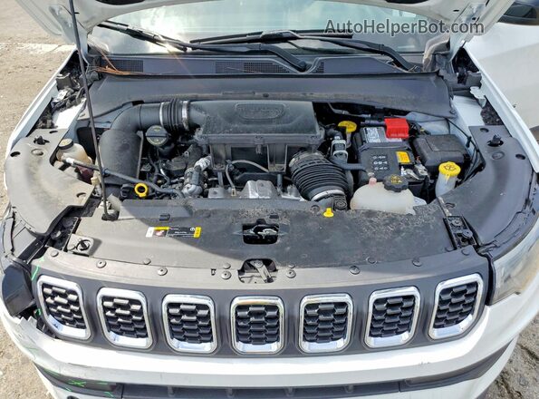 3C4NJDAN2ST515625 2025 JEEP COMPASS White Вид підкапотного простору