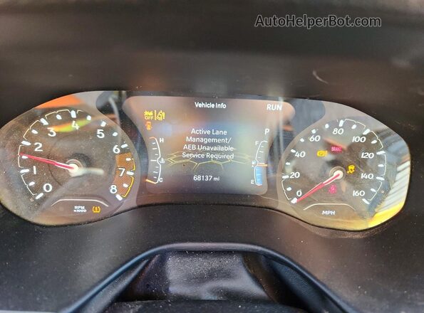 3C4NJDAN3RT136126 2024 JEEP COMPASS Black Vista del cuadro de instrumentos