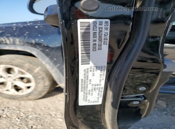 3C4NJDAN3RT136126 2024 JEEP COMPASS Black Vista de la etiqueta del VIN