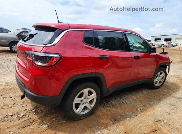 3C4NJDAN4PT563604 2023 JEEP COMPASS Red Tył prawy