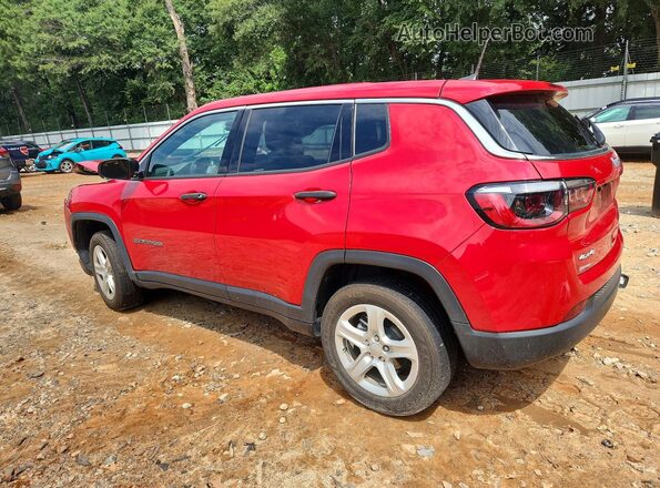 3C4NJDAN4PT563604 2023 JEEP COMPASS Red Tył lewy