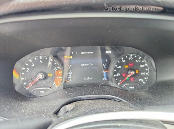3C4NJDAN4PT563604 2023 JEEP COMPASS Red Widok zestawu wskaźników
