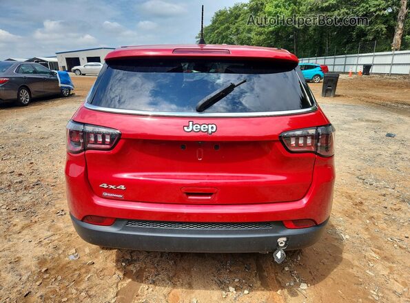 3C4NJDAN4PT563604 2023 JEEP COMPASS Red Widok z tyłu