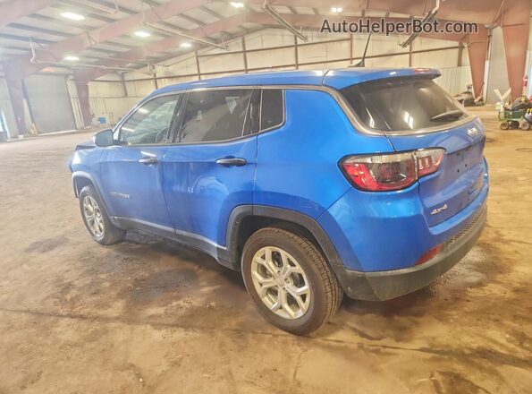 3C4NJDAN5RT135656 2024 JEEP COMPASS Blue Trasero izquierdo