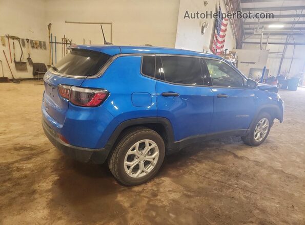 3C4NJDAN5RT135656 2024 JEEP COMPASS Blue Trasero derecho