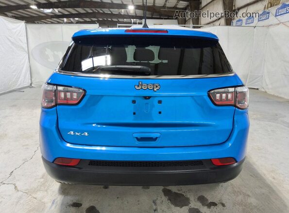 3C4NJDAN8PT532887 2023 JEEP COMPASS Blue Rear view