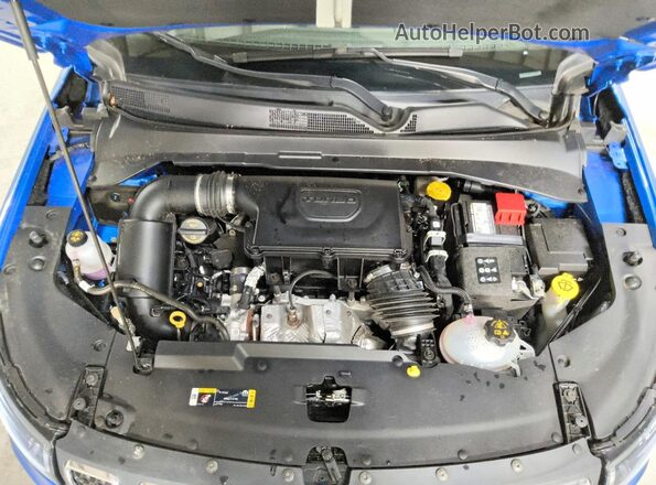 3C4NJDAN8PT532887 2023 JEEP COMPASS Blue Engine compartment view