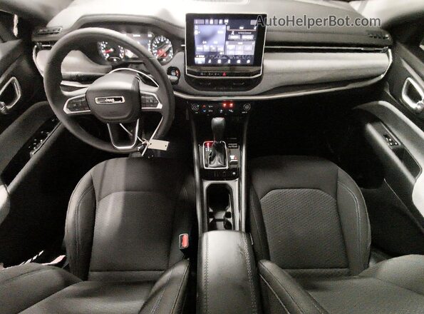3C4NJDAN8PT532887 2023 JEEP COMPASS Blue Dashboard view