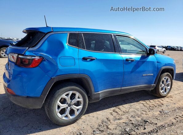 3C4NJDAN8ST550573 2025 JEEP COMPASS Blue უკანა მარჯვენა
