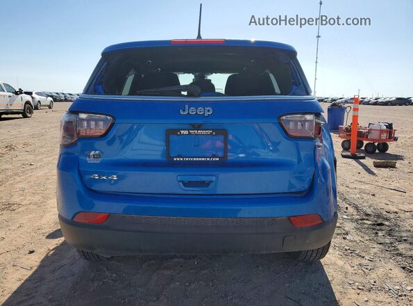 3C4NJDAN8ST550573 2025 JEEP COMPASS Blue უკანა ხედი