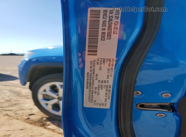 3C4NJDAN8ST550573 2025 JEEP COMPASS Blue სალონის 360-გრადუსიანი ხედი