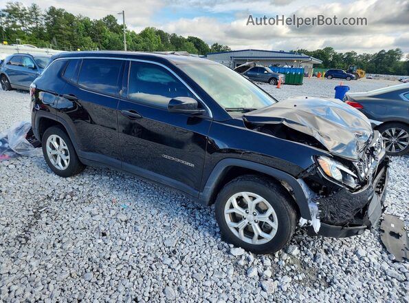 3C4NJDANXRT124622 2024 JEEP COMPASS Черный Передняя правая четверть