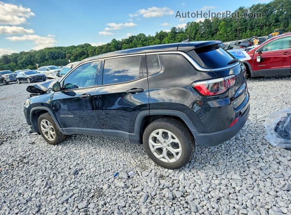 3C4NJDANXRT124622 2024 JEEP COMPASS Черный Задняя левая четверть