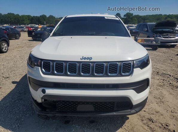 3C4NJDANXST516571 2025 JEEP COMPASS White Widok z przodu