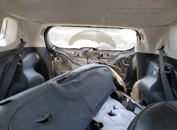 3C4NJDBB0HT652110 2017 JEEP COMPASS Silver Rear seats view