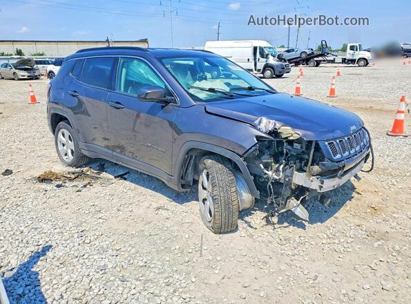 3C4NJDBB0JT155046 2018 JEEP COMPASS Charcoal Передня права чверть