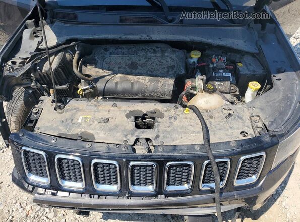 3C4NJDBB0JT155046 2018 JEEP COMPASS Charcoal Вид задньої частини салону