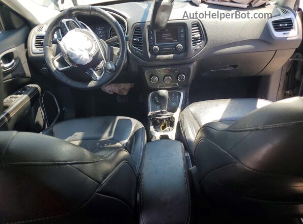 3C4NJDBB0JT155046 2018 JEEP COMPASS Charcoal Вид панелі приладів