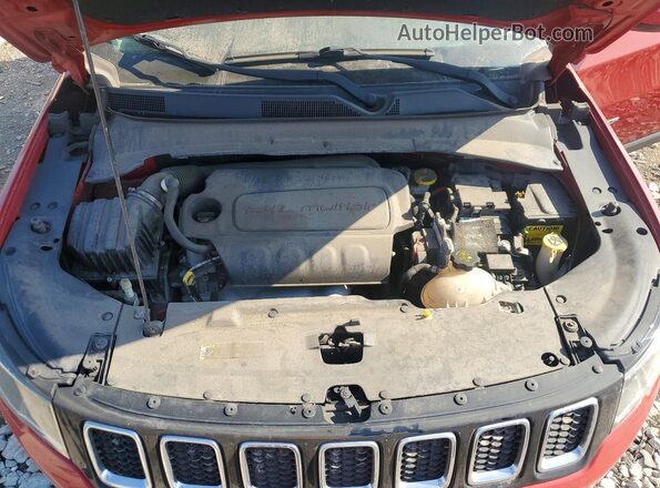 3C4NJDBB0JT161803 2018 JEEP COMPASS Красный Вид подкапотного пространства