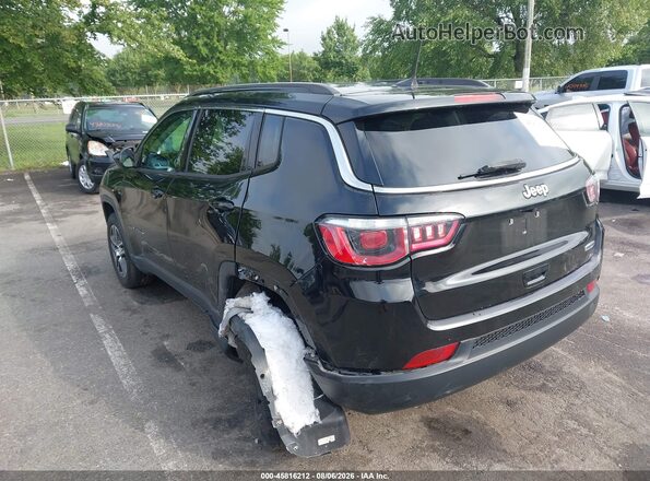 3C4NJDBB0JT178231 2018 JEEP COMPASS Black Trasero izquierdo